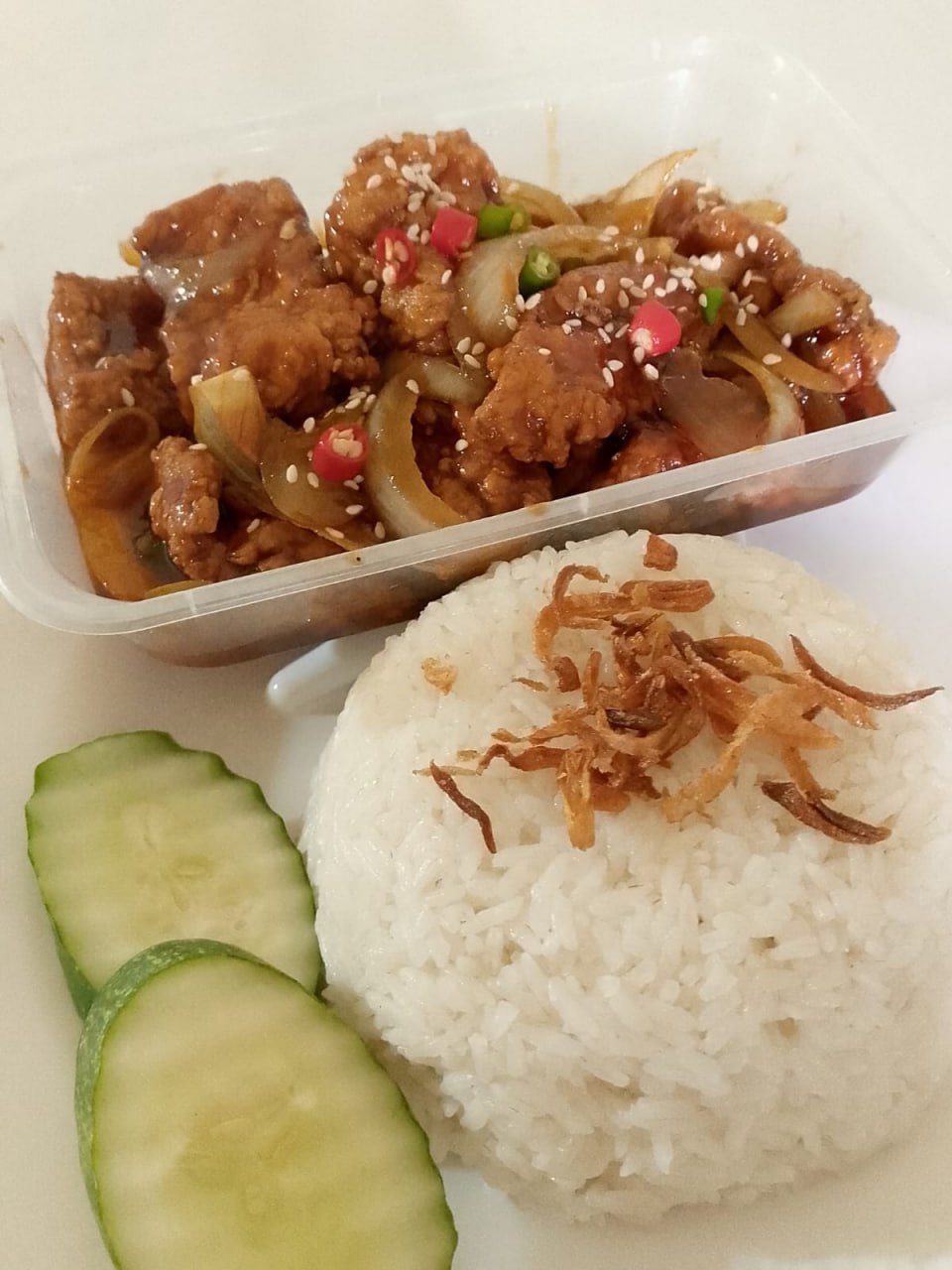 Nasi Ayam Teriyaki